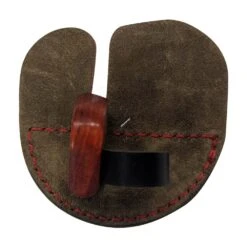 VLBB Split Finger Clayton Cordovan Tab With Wooden Spacer -Shooting Sale Store 837954b
